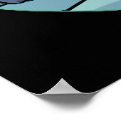 Polar Bear Art Poster Print First Nation Wildlife (Ecke)