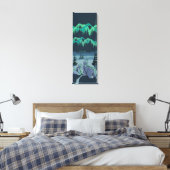 Polar Bear Art Print Leinwanddruck (Insitu (Schlafzimmer))