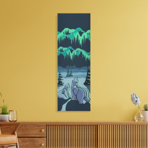 Polar Bear Art Print Leinwanddruck