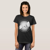 Polar Bear Art Shirt Top Women's Churchill Shirt (Vorne ganz)