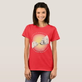 Polar Bear Art Shirt Top Women's Churchill Shirt (Vorne ganz)