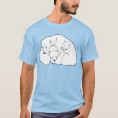 Polar Bear Art T - Shirt Männer's Bio Bear Shirt (Vorderseite)