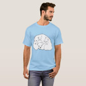 Polar Bear Art T - Shirt Plus Size Baby Bear Shirt (Vorne ganz)