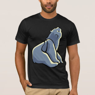 Polar Bear Art T - Shirt Unisex Polar Bear Shirt
