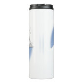 Polar Bear Art Tumbler Tasse Bären Trinkbehälter & (Rückseite)