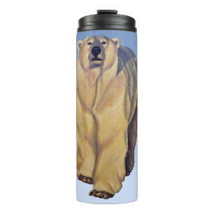 Polar Bear Art Tumbler Tasse Bären Trinkbehälter &