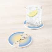 Polar Bear Art Untersetzer Bear & Cub Untersetzer (Seite)