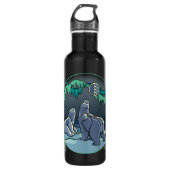 Polar Bear Art Water Native Bären Art Sport Flasch Edelstahlflasche (Vorderseite)