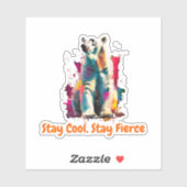 Polar Bear Aufkleber (Blatt)