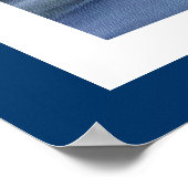 POLAR BEAR & AURORA Art Poster (Ecke)