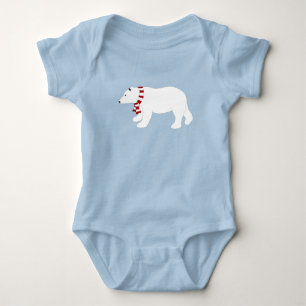 Polar Bear Baby Bodysuit Strampler