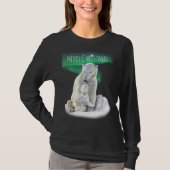Polar Bear & Baby Christmas T-Shirt (Vorderseite)