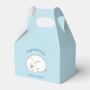 Polar Bear Baby Dusche Geschenkschachtel