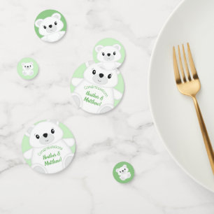 Polar Bear Baby Dusche Konfetti