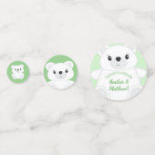 Polar Bear Baby Dusche Konfetti (Vorderseiten)
