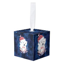 Polar Bear Baby Hat Bird Christmas Joy