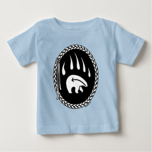 Polar Bear Baby Shirt Tribal Bear Baby T-Shirt