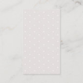 Polar Bear Baby Shooter Raffle Ticket Begleitkarte (Rückseite)