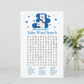 Polar bear Baby Shooter Word Search Game (Stehend Vorderseite)