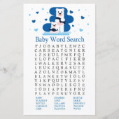 Polar bear Baby Shooter Word Search Game (Vorderseite)