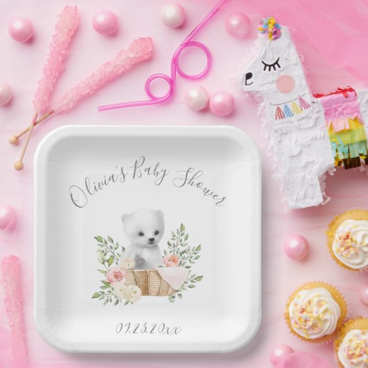 Polar Bear Baby Shooting Paper Teller (Party)