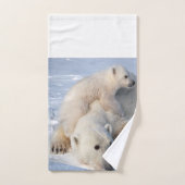 Polar Bear Badezimmer Handtuchhandtuch Sets (Handtuch)
