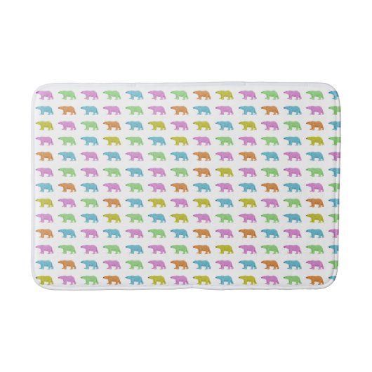 Polar Bear Bath Mat Badematte (Vorderseite)