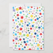 Polar Bear Big Top Circus Einladung (Rückseite)