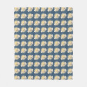 Polar Bear Blanket Mother & Bear Cube Blankets Fleecedecke (Vorderseite)