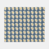 Polar Bear Blanket Mother & Bear Cube Blankets Fleecedecke (Vorderseite (Horizontal))