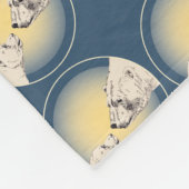 Polar Bear Blanket Mother & Bear Cube Blankets Fleecedecke (Ecke)