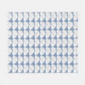 Polar Bear Blanket Mother & Twin Bären Cube Blanke Fleecedecke (Vorderseite (Horizontal))