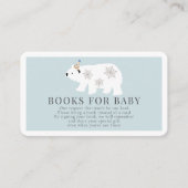 Polar Bear Blue Books for Baby Begleitkarte (Vorderseite)