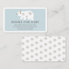Polar Bear Blue Books for Baby Begleitkarte