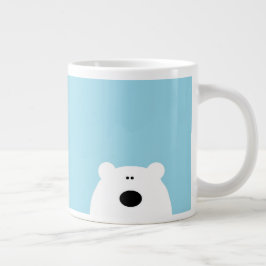 Polar Bear Blue Jumbo-Tasse