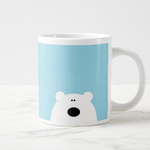 Polar Bear Blue Jumbo-Tasse