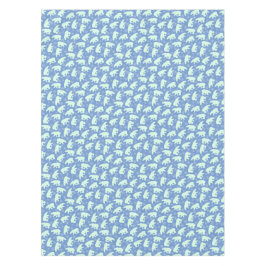 Polar Bear Blue Winter Tischdecke