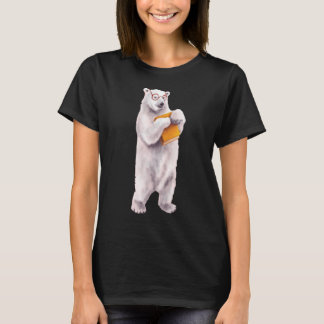 Polar Bear Book Lover T-Shirt