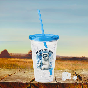 Polar Bear Buddy Acryltrinkbecher