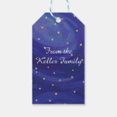 Polar Bear Bus Art Geschenktasten Geschenkanhänger (Rückseite)