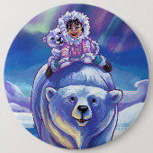 Polar Bear Bus Button (Vorderseite)
