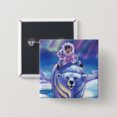 Polar Bear Bus Button (Vorne & Hinten)