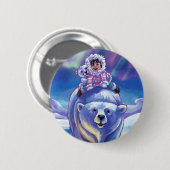 Polar Bear Bus Button (Vorne & Hinten)