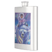 Polar Bear Bus Flachmann (Links)