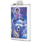 Polar Bear Bus Flachmann (Links)