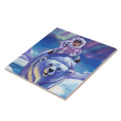 Polar Bear Bus Fliese (Seite)