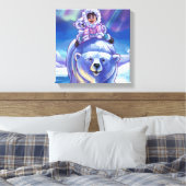 Polar Bear Bus Leinwanddruck (Insitu (Schlafzimmer))