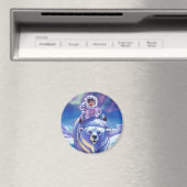 Polar Bear Bus Magnet (In Situ (Geschirrspüler))