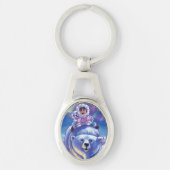 Polar Bear Bus Schlüsselanhänger (Vorderseite)