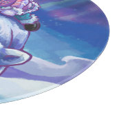 Polar Bear Bus Schneidebrett (Ecke)